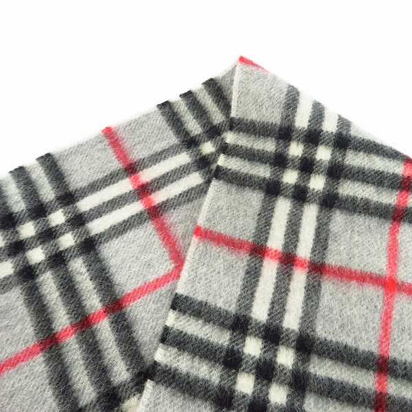 実際に弊社で買取させて頂いたBurberry's/バーバリーズ チェック柄 カシミヤ マフラーの画像 3枚目