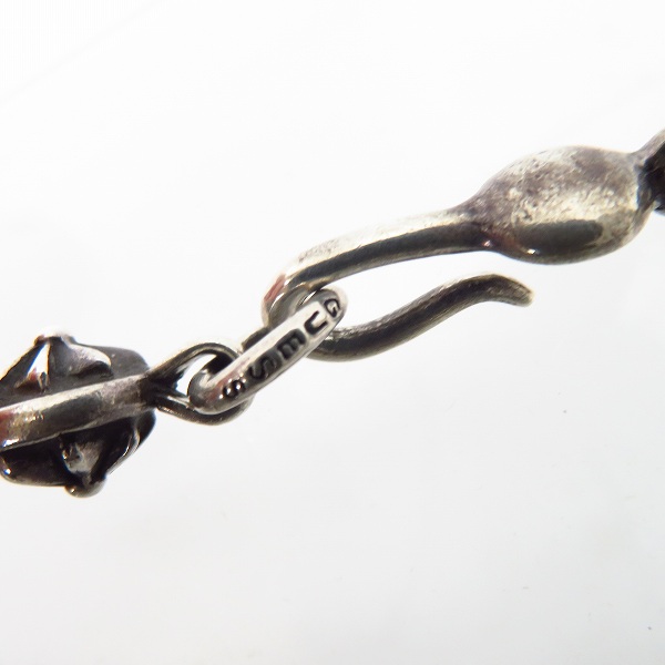 実際に弊社で買取させて頂いた【ギャラ付き】STANLEY GUESS/スタンリーゲス ファンクロスボール ブレスレットの画像 5枚目