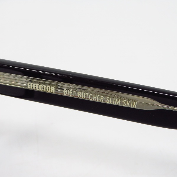 実際に弊社で買取させて頂いたEFFECTOR×DIET BUTCHER SLIM SKIN/エフェクター×ダイエットブッチャースリムスキン DIRT /サングラスの画像 3枚目