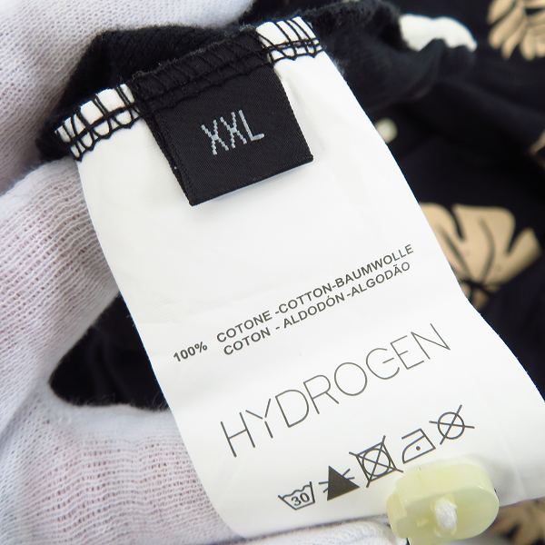 実際に弊社で買取させて頂いたHYDROGEN/ハイドロゲン ハイビスカス/スカル刺繍 ポロシャツ/XXLの画像 3枚目