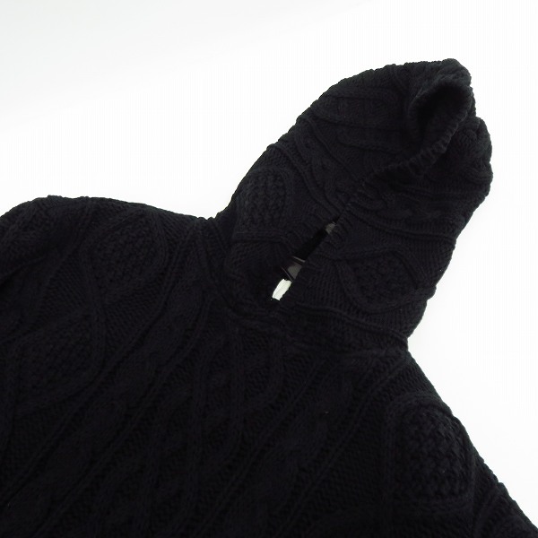 実際に弊社で買取させて頂いたGOODENOUGH/グッドイナフ ケーブルニット プルオーバーパーカー Mの画像 8枚目