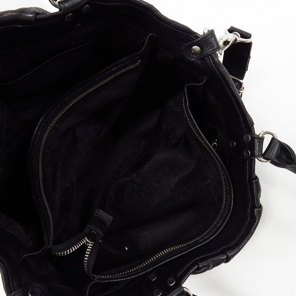 実際に弊社で買取させて頂いたDEAL DESIGN/ディールデザイン エンボススパイダー2wayバッグの画像 4枚目