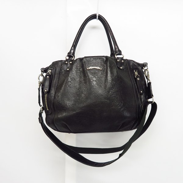 実際に弊社で買取させて頂いたDEAL DESIGN/ディールデザイン エンボススパイダー2wayバッグ