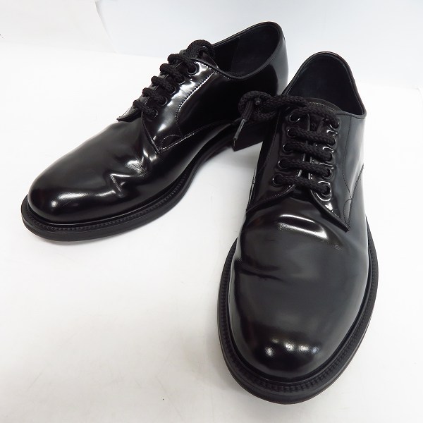 実際に弊社で買取させて頂いたLOEWE/ロエベ レースアップ レザー シューズ/41