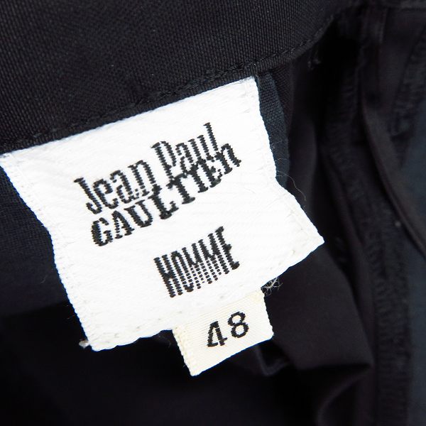 実際に弊社で買取させて頂いたJEAN PAUL GAULTIER HOMME/ジャンポールゴルチェオム スラックスパンツ 48の画像 2枚目