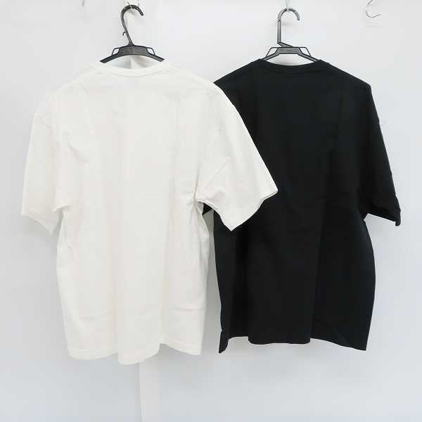 実際に弊社で買取させて頂いた【未使用含む】BackChannel/バックチャンネル Vネック 半袖 Tシャツ ブラック/ホワイト/XL 2点セットの画像 1枚目