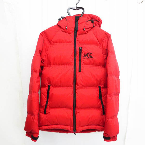 実際に弊社で買取させて頂いたBACK CHANNEL×NANGA/バックチャンネル×ナンガ 16AW HOODED DOWN JACKET 赤/M