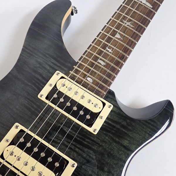 実際に弊社で買取させて頂いた★PRS/Paul Reed Smith/ポールリードスミス SE Custom 24 バードインレイ ギグケース付 の画像 5枚目