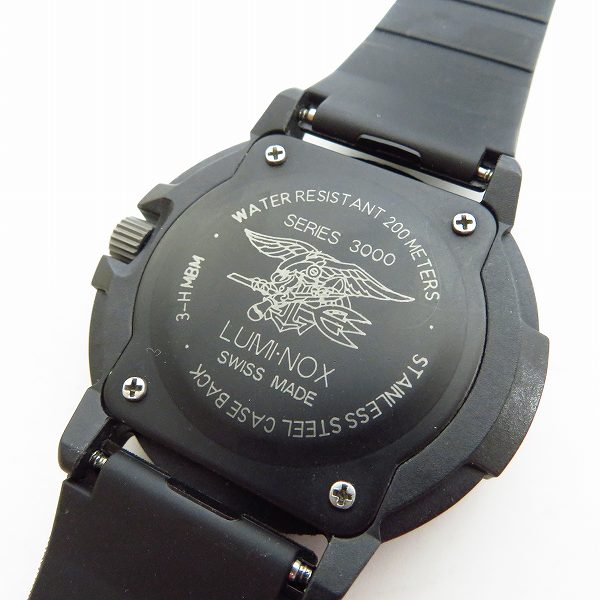 実際に弊社で買取させて頂いたLUMINOX/ルミノックス NAVY SEAL 3000 SERIESの画像 3枚目