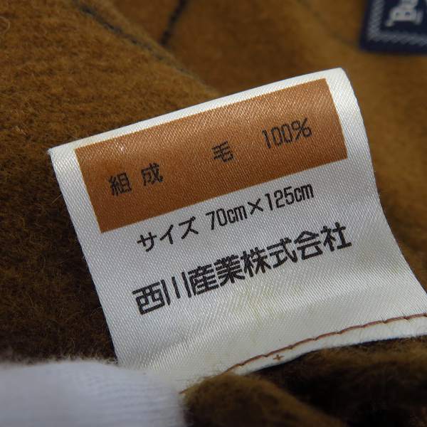 実際に弊社で買取させて頂いたBurberrys/バーバリーズ ウール チェック柄 ストール  の画像 2枚目