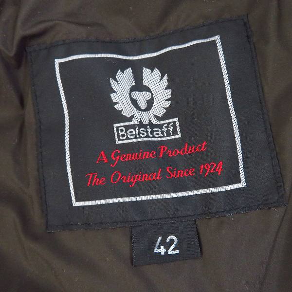 実際に弊社で買取させて頂いたBELSTAFF/ベルスタッフ ファーカラー 中綿ジャケット/42の画像 2枚目