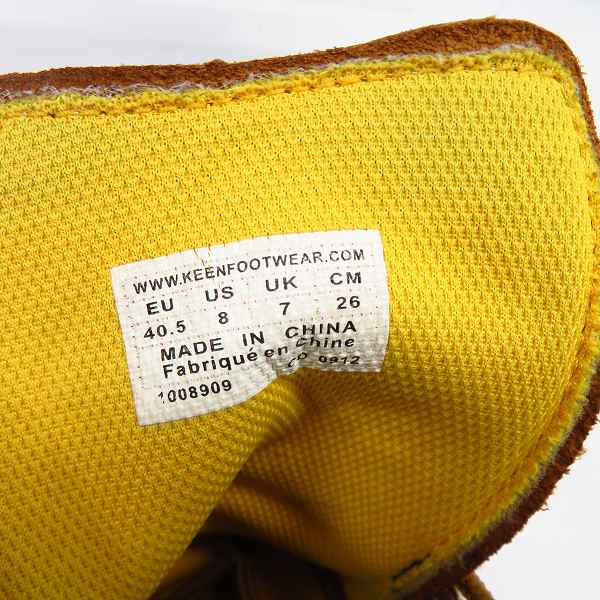 実際に弊社で買取させて頂いた【ジャンク】KEEN/キーン トレッキングシューズ 1008909/26.0の画像 5枚目
