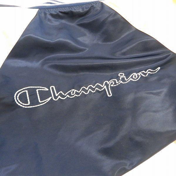 実際に弊社で買取させて頂いたChampion/チャンピオン×atmos/アトモス LAB REVERSIBLE JACKET/リバーシブルジャケット C8-S613 size：Mの画像 7枚目