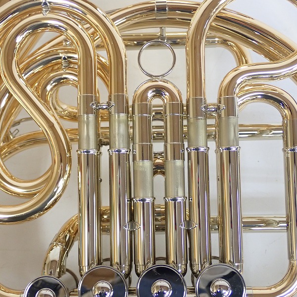 実際に弊社で買取させて頂いた★YAMAHA/ヤマハ YHR-567GDB フレンチホルン/フルダブルホルン ハードケース付の画像 8枚目