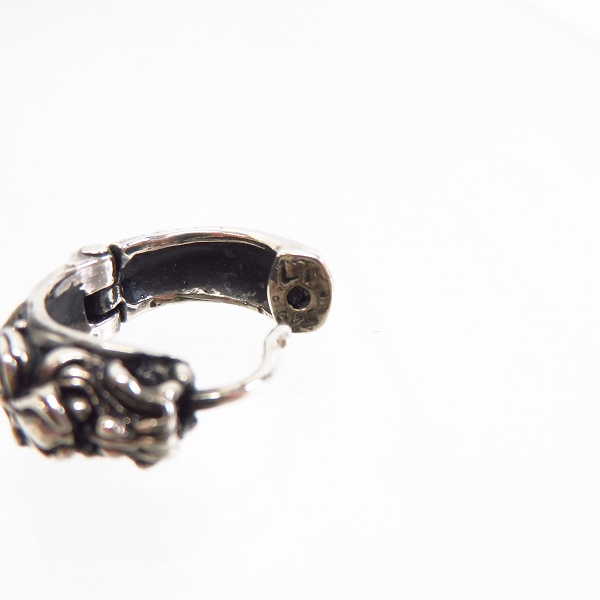 実際に弊社で買取させて頂いた【ギャラ付き】LEATHERS AND TREASURES レザーズ＆トレジャーズ ドラゴン ループピアスの画像 5枚目