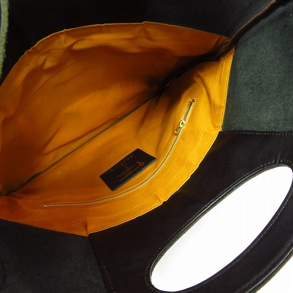 実際に弊社で買取させて頂いたEDIFICE×CLEDRAN/エディフィス×クレドラン 2WAY レザー 手提げバッグ/クラッチバックの画像 3枚目