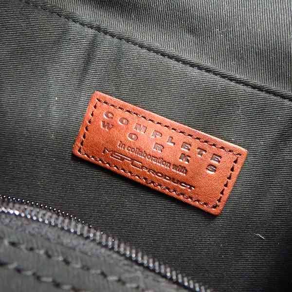 実際に弊社で買取させて頂いたMSPC PRODUCT COMPLETE WORKS/コンプリートワークス レザー切り替え バックパック/リュックの画像 3枚目