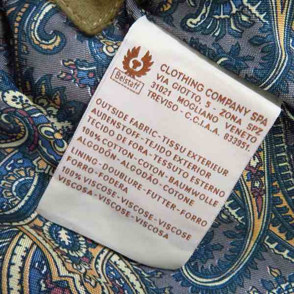 実際に弊社で買取させて頂いたBELSTAFF/ベルスタッフ ファー付き ジップアップコート/42の画像 3枚目