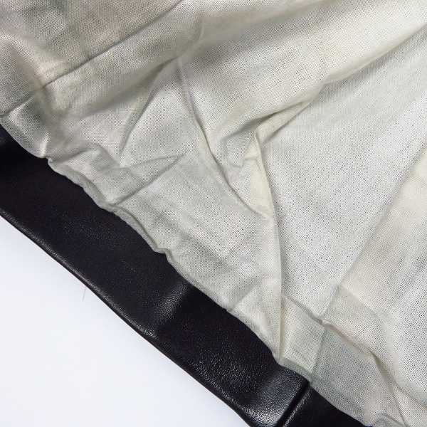 実際に弊社で買取させて頂いたThe Viridi-anne/ヴィリジアン ホースレザー シングルライダースジャケット VI-2253-06/3の画像 7枚目