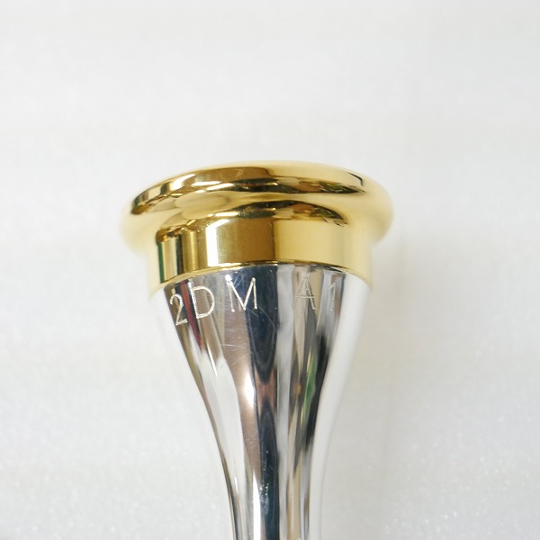 実際に弊社で買取させて頂いたJK/ヨットカー Exclusive 2DM A1 フレンチホルン用 マウスピース ゴールドリムの画像 2枚目