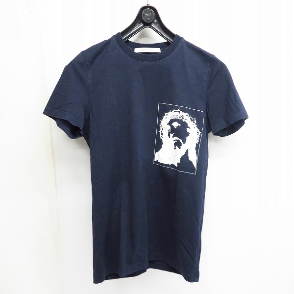 実際に弊社で買取させて頂いたGIVENCHY/ジバンシィ キリスト プリント半袖Tシャツ/カットソー 16J 7106 651/XXS