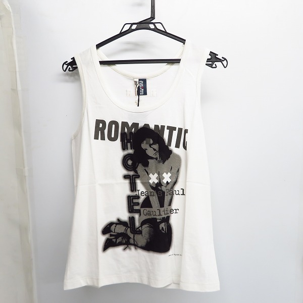 実際に弊社で買取させて頂いた【未使用】JEAN PAUL GAULTIER/ジャンポールゴルチェ プリントタンクトップ 48