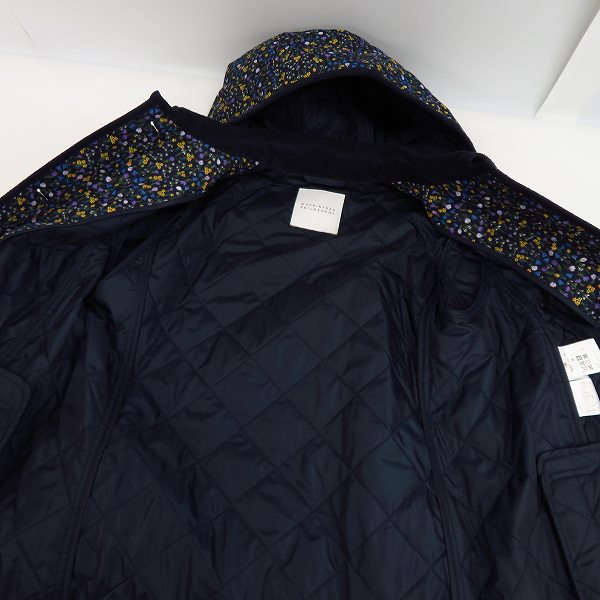 実際に弊社で買取させて頂いたMackintosh philosophy マッキントッシュフィロソフィー 花柄 キルティング ジャケット/36の画像 5枚目