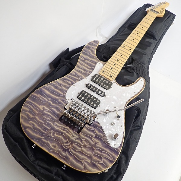 実際に弊社で買取させて頂いた★SCHECTER/シェクター SD-2-24-AS ストラトシェイプ 日本製 ギグケース付 