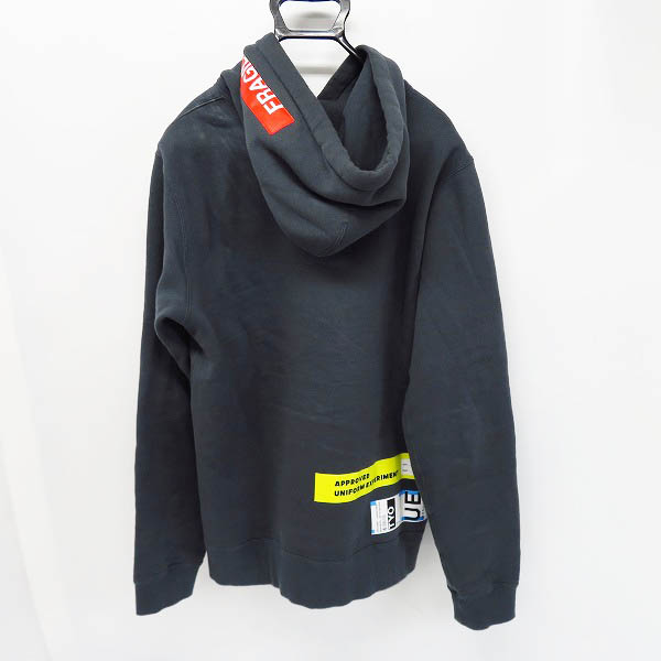 実際に弊社で買取させて頂いたuniform experiment/ユニフォームエクスペリメント 20SS  BAGGAGE TAG HOODIE パーカー UE-200022/2の画像 1枚目