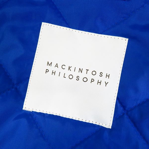 実際に弊社で買取させて頂いたMackintosh philosophy マッキントッシュフィロソフィー キルティング ジャケット/38の画像 2枚目