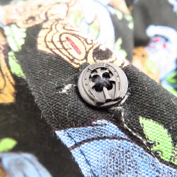 実際に弊社で買取させて頂いたTHE CRIMIE/クライミー 総柄オープンカラーシャツ/Lの画像 5枚目