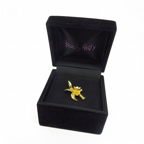 実際に弊社で買取させて頂いた【ギャラ付き】Bloody Mary/ブラッディマリー K18 マグノリア ペンダントトップの画像 6枚目