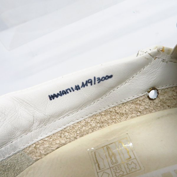 実際に弊社で買取させて頂いたGOLDEN GOOSE/ゴールデングース 世界3000足限定 シリアルNO入り HANAMI/ハナミ スニーカー/42の画像 5枚目
