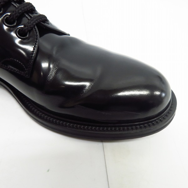 実際に弊社で買取させて頂いたLOEWE/ロエベ レースアップ レザー シューズ/41の画像 7枚目