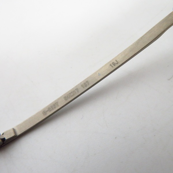 実際に弊社で買取させて頂いた999.9/フォーナインズ 度入り/メガネフレーム/アイウェア TITANIUM S-825Tの画像 6枚目