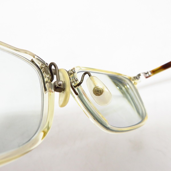 実際に弊社で買取させて頂いた999.9/フォーナインズ メガネフレーム/アイウェア M-61の画像 3枚目