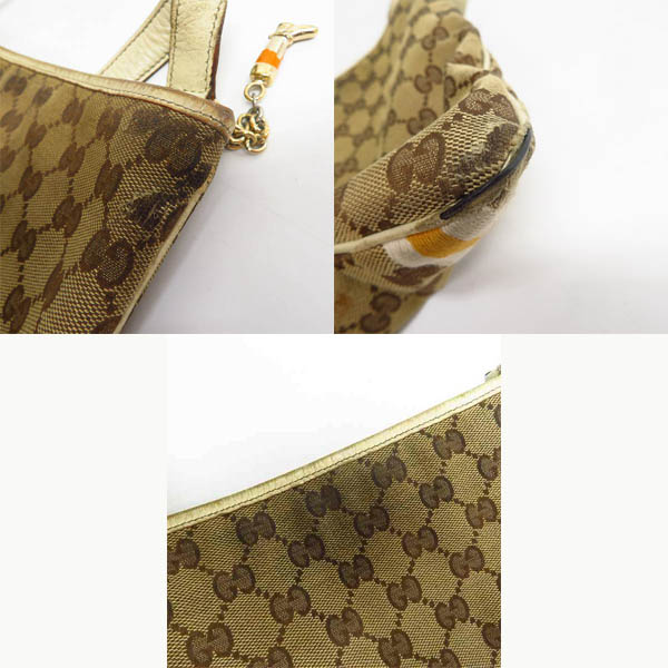 GUCCI/グッチ シェリーライン GG柄 ショルダーバッグ/サコッシュ 
