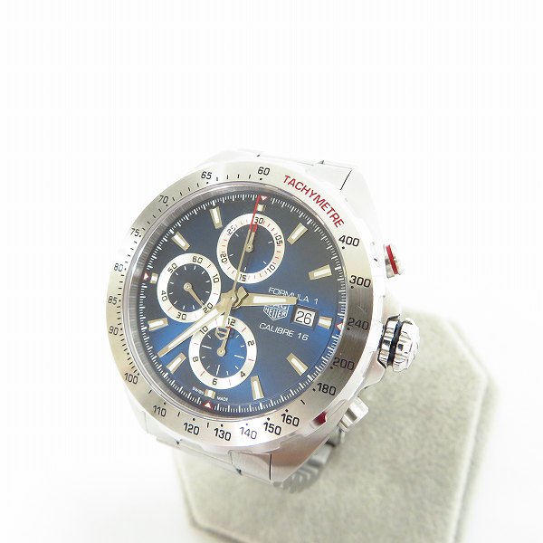 実際に弊社で買取させて頂いた【ギャラ付き】TAG Heuer/タグ・ホイヤー フォーミュラ１ クロノグラフ 自動巻き CAZ2015 BA0876の画像 1枚目
