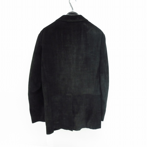 実際に弊社で買取させて頂いたGIORGIO ARMANI/ジョルジオ アルマーニ カーフスキン テーラードジャケット/50の画像 1枚目