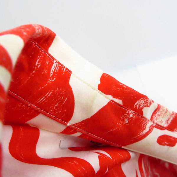 実際に弊社で買取させて頂いた【JPタグ】GIVENCHY/ジバンシィ lris Print Short Sleeve Shirt 胸ロゴ 総柄半袖シャツ BM602P10DX/37の画像 5枚目