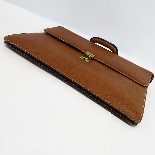 実際に弊社で買取させて頂いたLOEWE/ロエベ レザーブリーフケースの画像 2枚目
