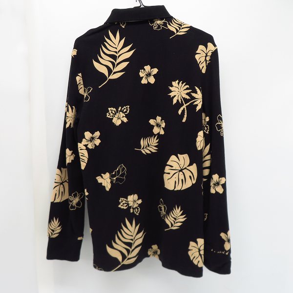 実際に弊社で買取させて頂いたHYDROGEN/ハイドロゲン ハイビスカス/スカル刺繍 ポロシャツ/XXLの画像 1枚目