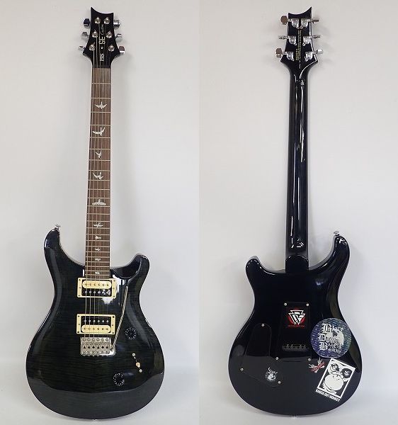 実際に弊社で買取させて頂いた★PRS/Paul Reed Smith/ポールリードスミス SE Custom 24 バードインレイ ギグケース付 の画像 1枚目