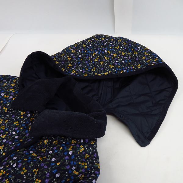 実際に弊社で買取させて頂いたMackintosh philosophy マッキントッシュフィロソフィー 花柄 キルティング ジャケット/36の画像 6枚目