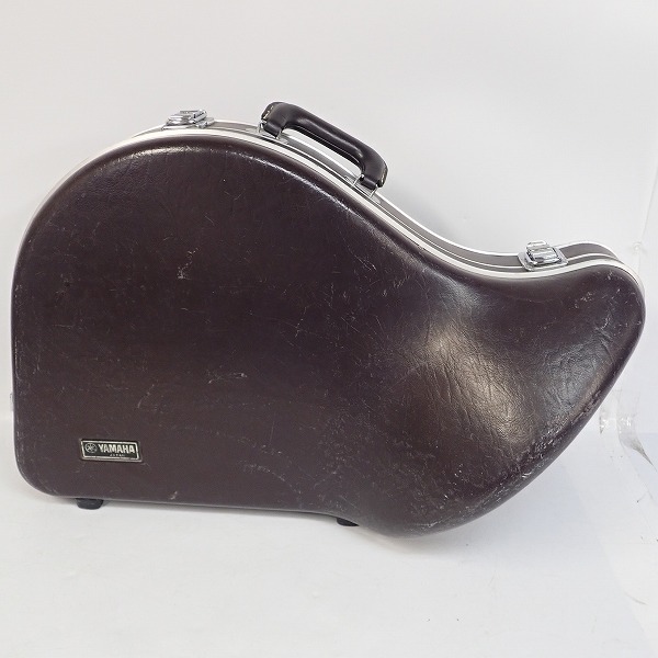 実際に弊社で買取させて頂いた★【ジャンク】YAMAHA/ヤマハ YHR567 フレンチホルン ゴールド ハードケース付の画像 9枚目
