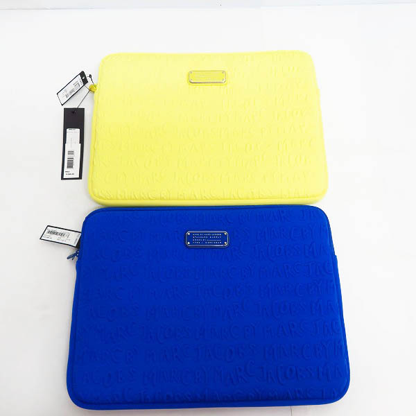 実際に弊社で買取させて頂いた【未使用】MARC BY MARC JACOBS/マークバイマークジェイコブス PC タブレットケース M0003461 2点セット 