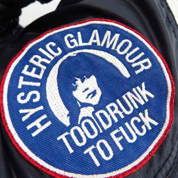 実際に弊社で買取させて頂いたHYSTERICS/ヒステリックス プリマロフト 中綿ジャケット 2AB-6310/Fの画像 7枚目