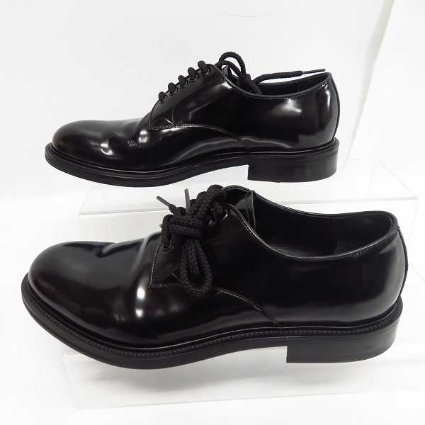 実際に弊社で買取させて頂いたLOEWE/ロエベ レースアップ レザー シューズ/41の画像 3枚目