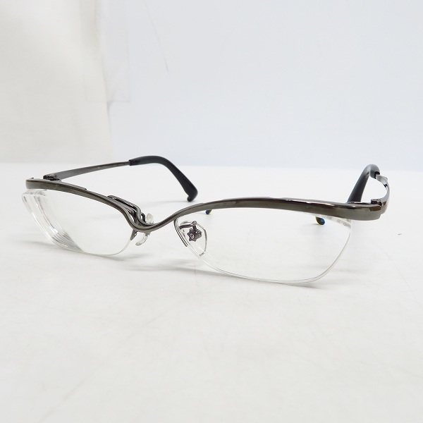 実際に弊社で買取させて頂いた999.9/フォーナインズ 度入り 眼鏡/メガネフレーム チタニウム S-307T