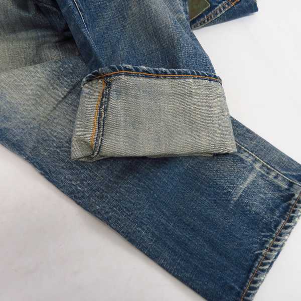 実際に弊社で買取させて頂いたkolor/カラー Cropped Denim Pant デニムパンツ/ジーンズ 10WCM-P15117/1の画像 4枚目